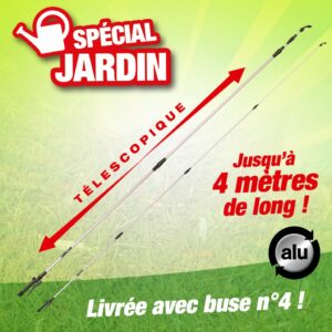 Lance telescopique 4m29