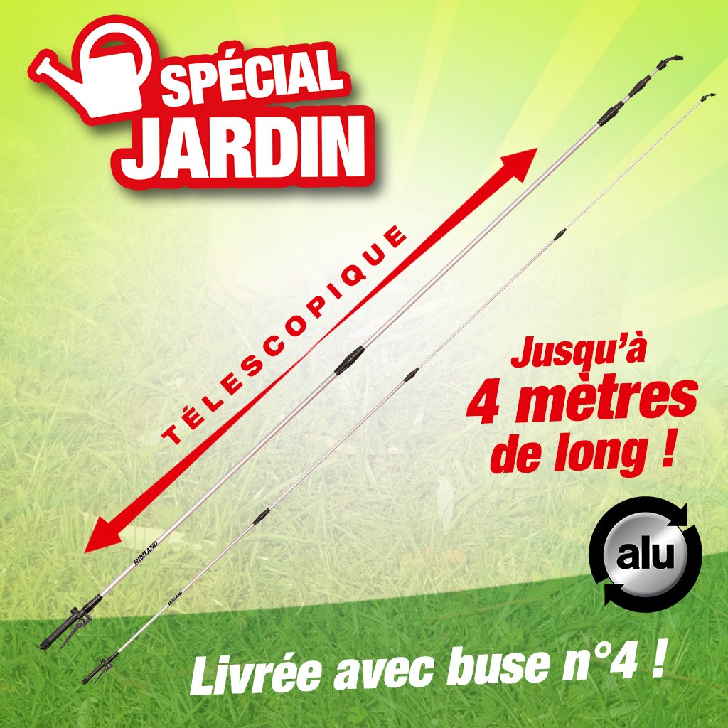 Lance telescopique 4m29
