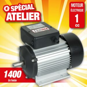 moteur electrique 1cv 1400tr/m mono