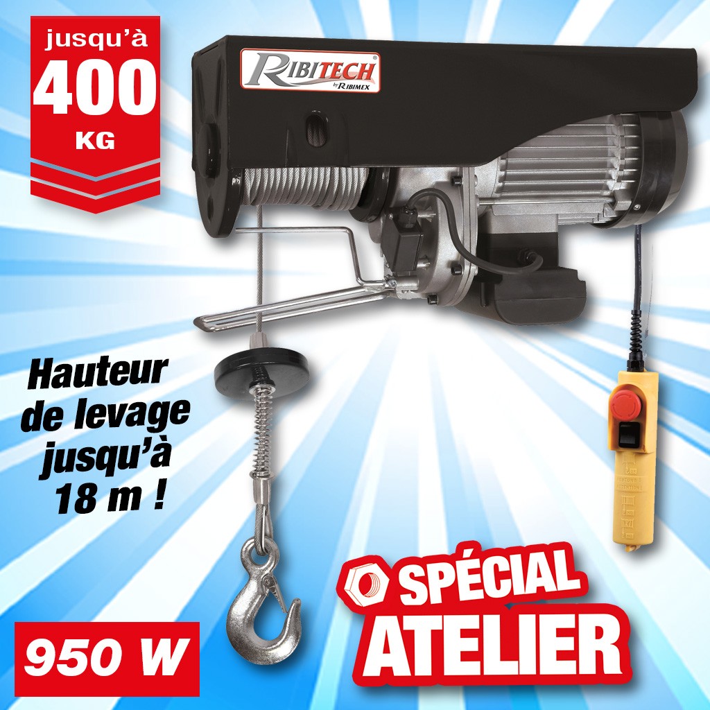 palan electrique 200/400kg