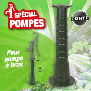 Manche de rechange pour pelle forgée en bois courbe - 130 cm