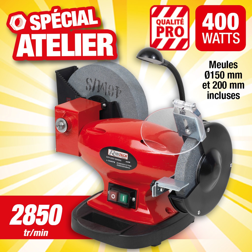 touret a meuler pro combine 400w