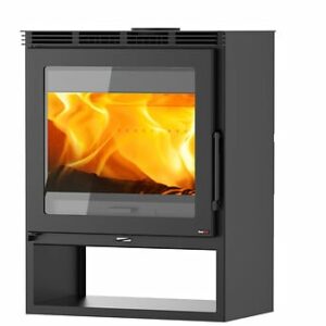 Poèle à bois TIBRE 9,4 Kw REDPOD