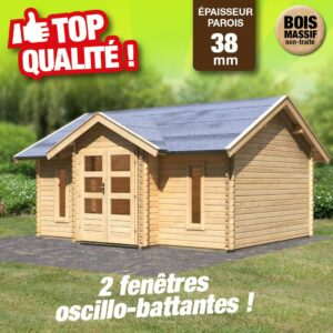 Polypelle - 42 cm - manche bois certifié PEFC 100%
