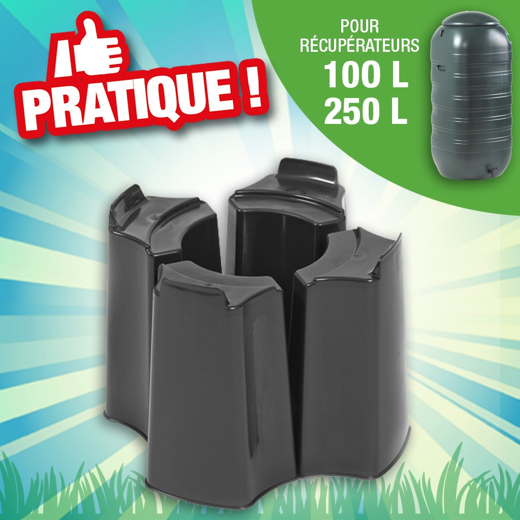 Pied pour Récupérateur d'eau colonne murale