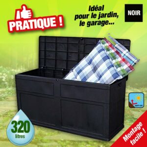 coffre résine plastique 320 Litres PolyPro