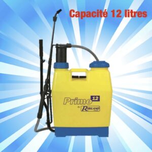 Pulvérisateur à pression manuelle capacité 12 litres - à porter sur le dos