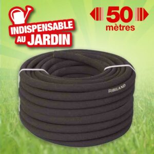 TUYAU POREUX TUBIDROP 50M DIAM12,5MM INT, 16MM EXT