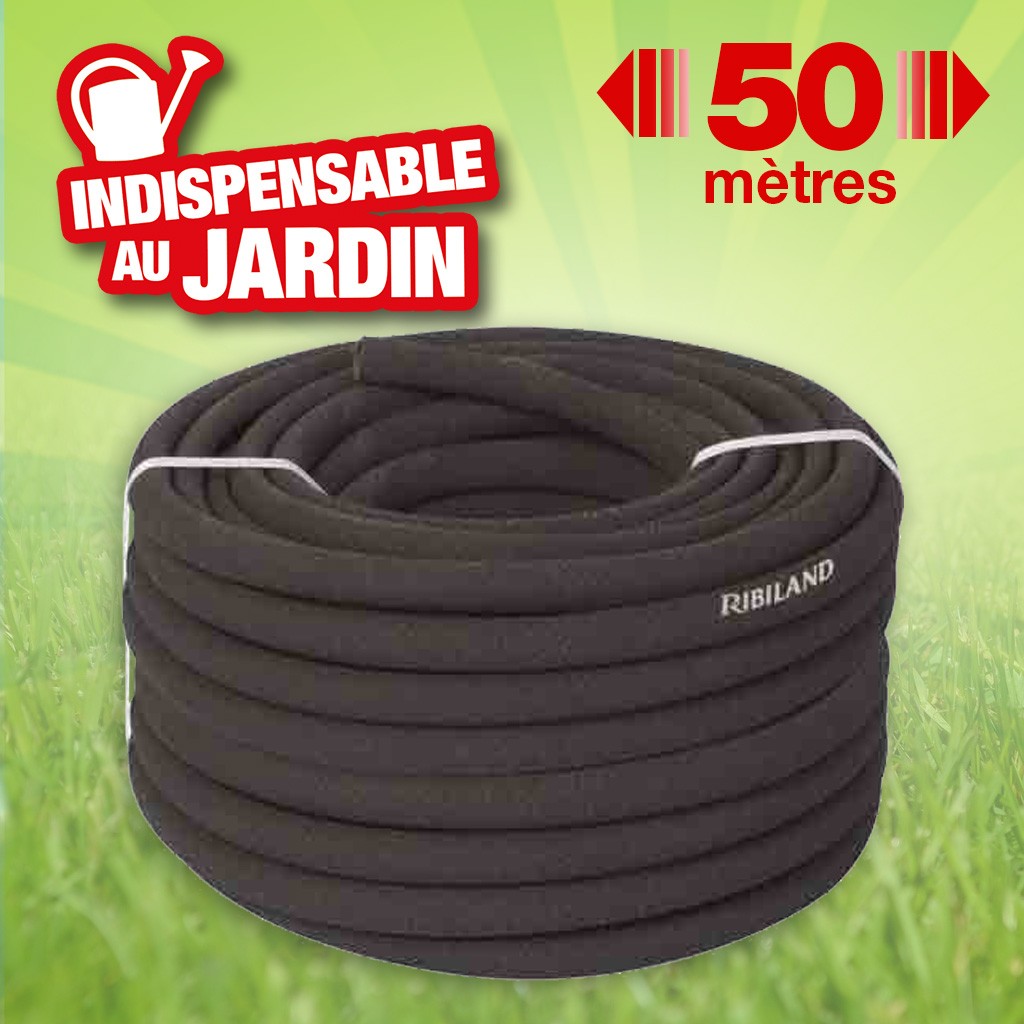 TUYAU POREUX TUBIDROP 50M DIAM12,5MM INT, 16MM EXT