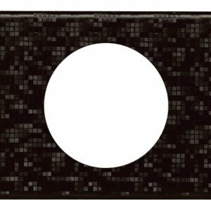 Plaque de finition Céliane - Cuir Pixels