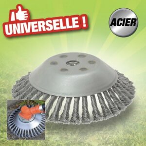 Serpe italienne - 28 cm - manche bois revêtement cuir