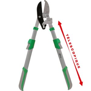 COUPE-BRANCHES A CREMAILLERE 96CM MANCHE TELESCOPIQUE
