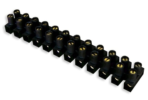Barrette noir 16mm2