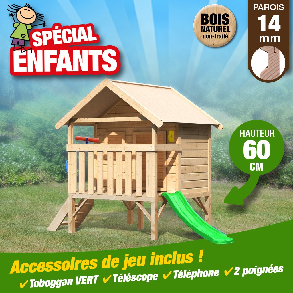 Binette Nanterre - 14 cm - manche bois certifié PEFC 100%