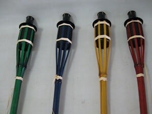 Torche couleur h120cm