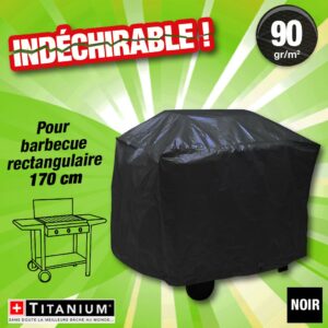 housse protection indechirable barbecue rectangle - 170