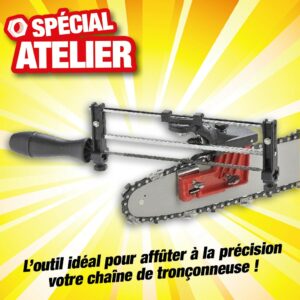 Affûteur de chaîne de tronçonneuse manuel