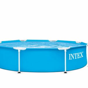 Piscine métal ronde tubulaire Ø2.44x0.51m