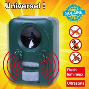 Répulsif universel à énergie solaire