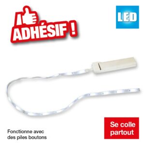 Lampe ruban LED Ã piles