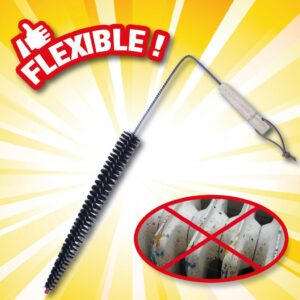 Brosse nettoyage radiateur flexible