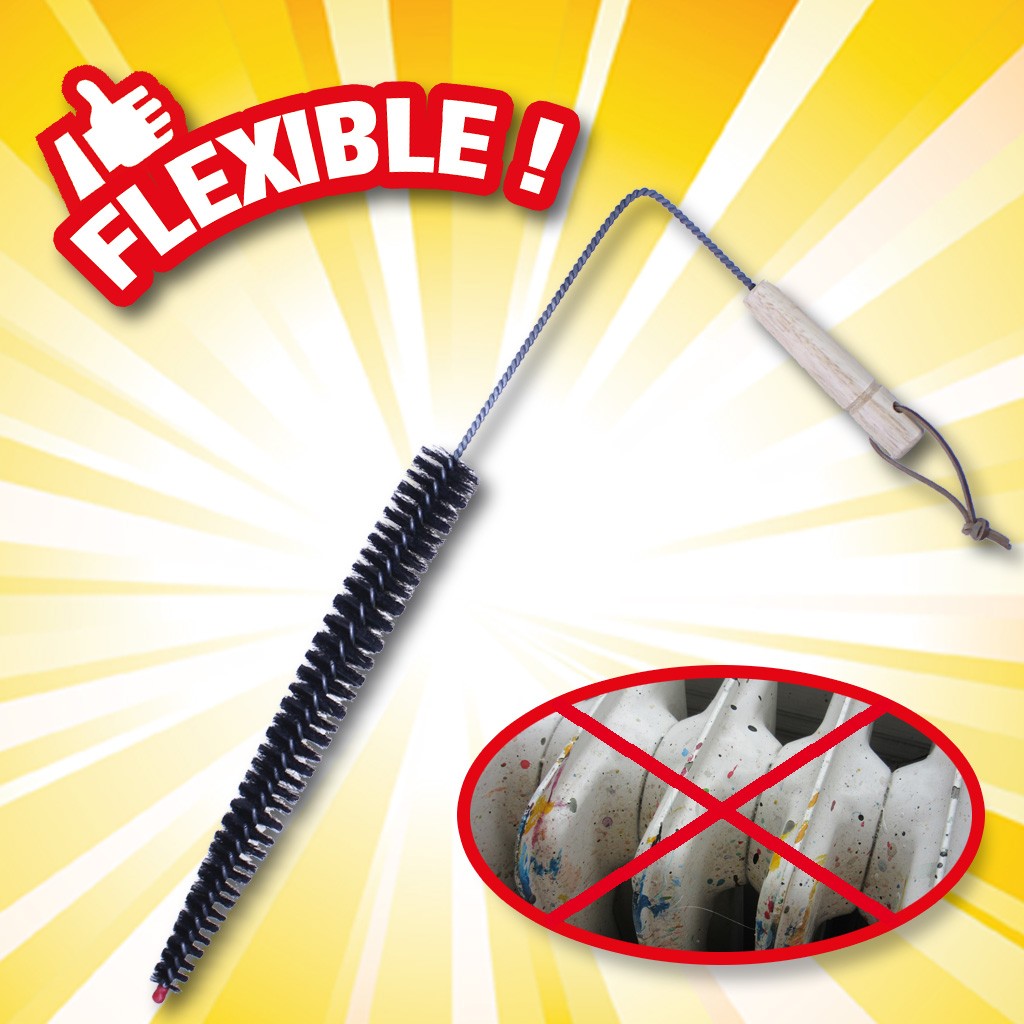 Brosse nettoyage radiateur flexible