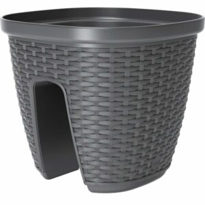 Pot balustrade Casa mesh 30 - Granit - 30x30cm