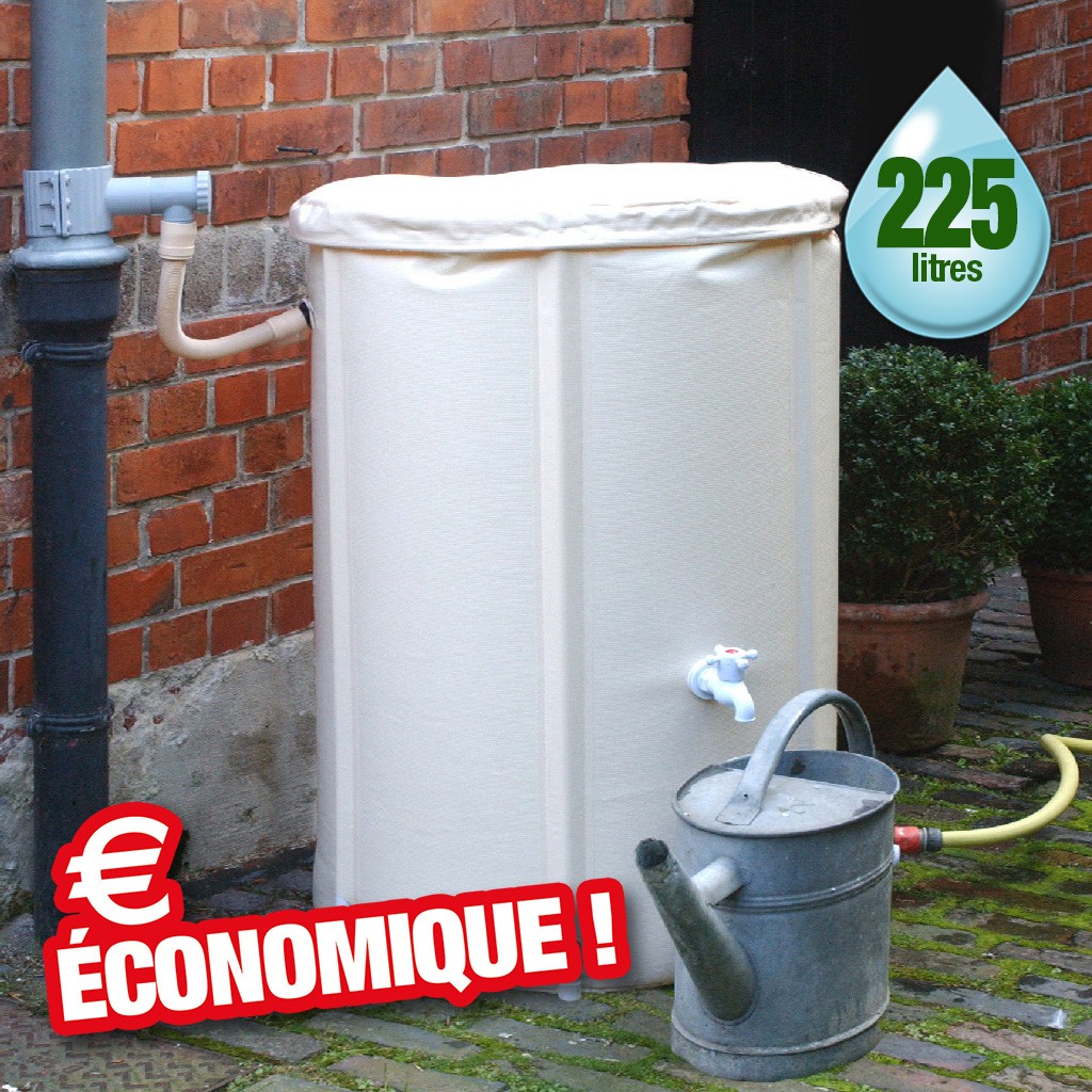 RÉCUPERATEUR D'EAU DE PLUIE - RECUPERATEUR DE 225 LITRES -