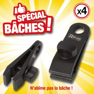 OEILLETS À PINCE À VISSER EN LOT DE 4