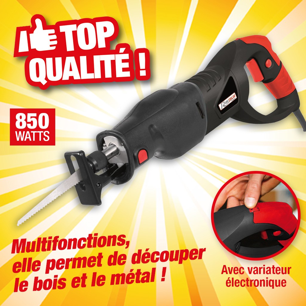 SCIE ALTERNATIVE BOIS MÉTAL