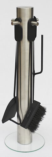 Serviteur design pied en verre
