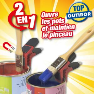 PINCE SUPPORT PINCEAU AIMANTÉ