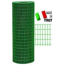 Grillage soudé plastifié M50 - Vert - 1,5 x 25 m