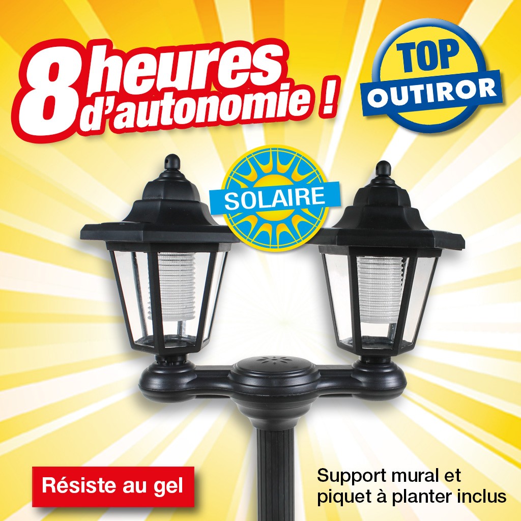 Lanternes solaires Duo