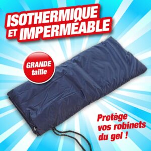 HOUSSE ISOTHERMIQUE LARGE POUR ROBINET EXTÉRIEUR