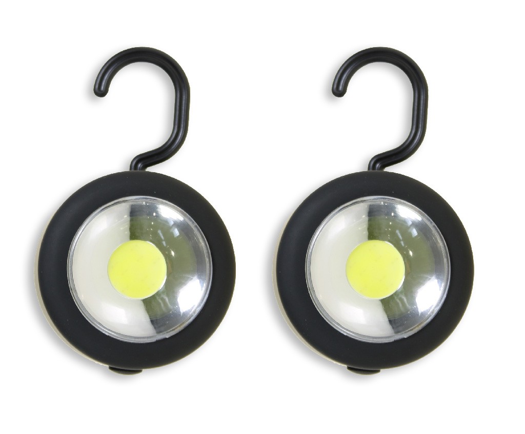 2 Lampes ronde Led gel