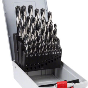 25 forets hélicoïdaux HSS PointTeQ D 1 - 13 mm BOSCH 2608577352