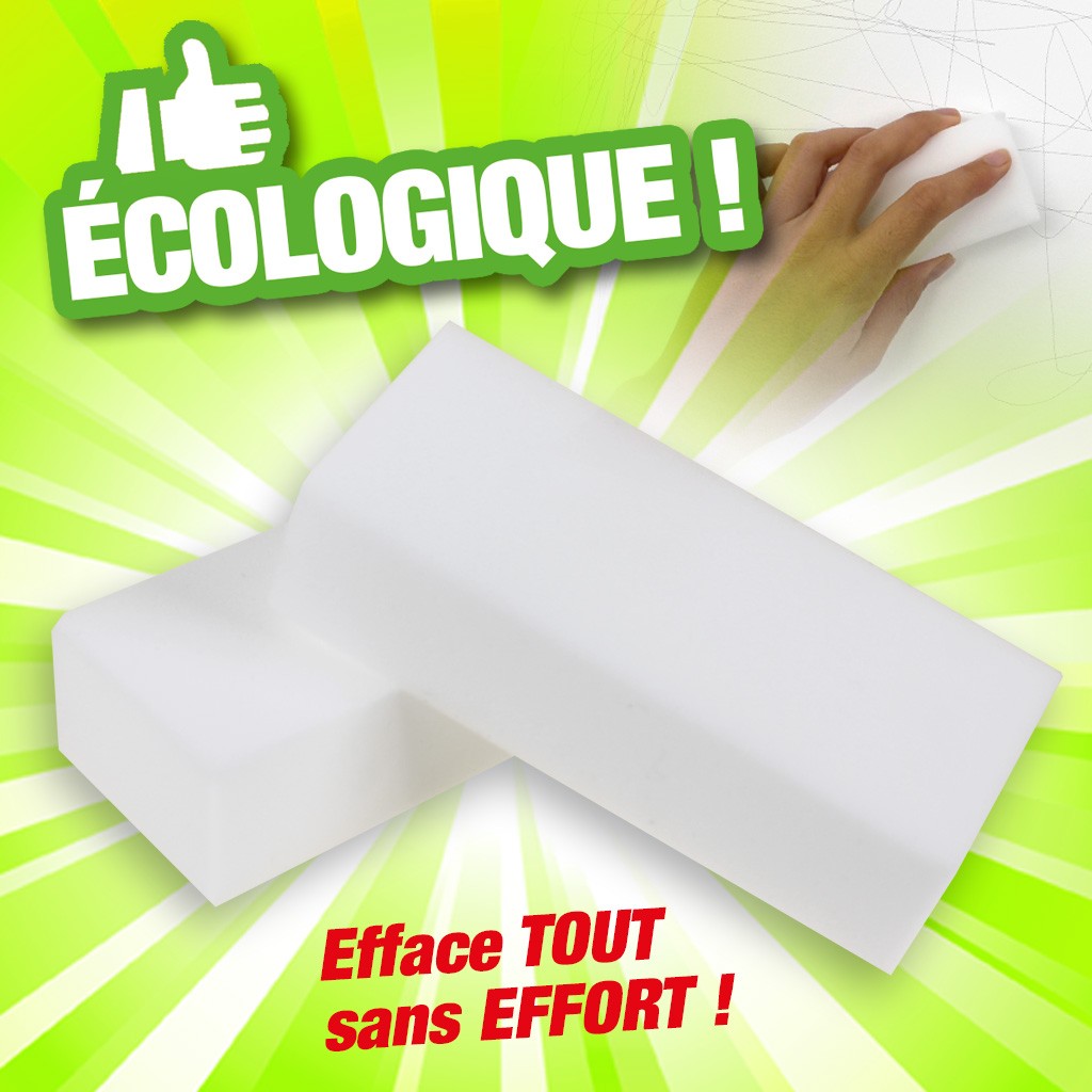bloc effaceur de tâche - innovation - lot de 4