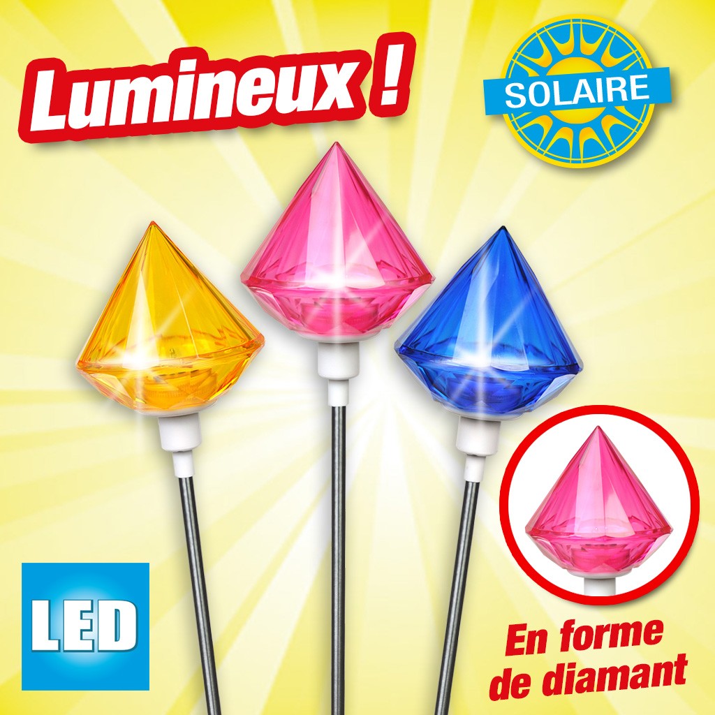 Décoration solaire animée Diam