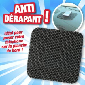 TAPIS ANTIDÉRAPANT SOUPLE ET MAT
