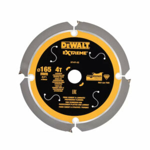Lame de scie circulaire DEWALT DT1471-QZ denture diamant Ø165x20mm, 4 dents