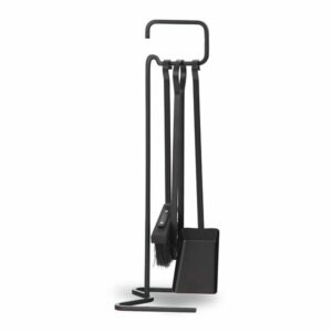 Serviteur pied - Noir - H50cm