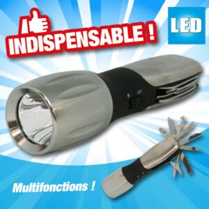 LAMPE DE POCHE 1 LED 1W