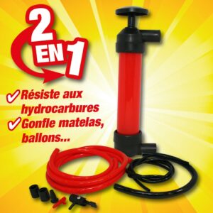POMPE À SIPHONNER TRANSFERT RAPIDE