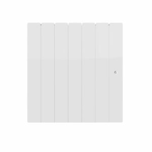 Radiateur à inertie active Fontea - Fonte - Blanc - 1000W