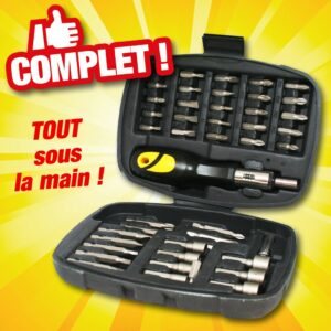 TOURNEVIS À CLIQUET HAUTE QUALITÉ