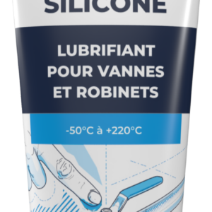 Graisse Silicone GEB lubrifiant pour robinetteries et sanitaires tube de 125ml Blanc