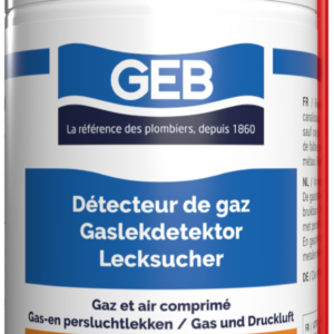 Détecteur de fuite de gaz et air comprimé GEB 125 ml Idéal pour la tuyauterie et la climatisation