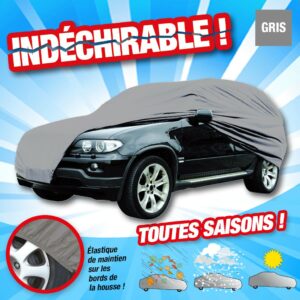 HOUSSE AUTO DE PROTECTION EN TISSU RESPIRANT