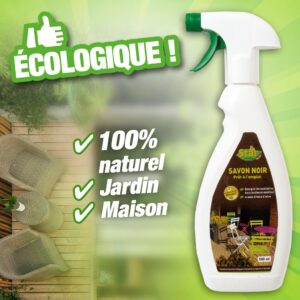 savon noir flacon de 500ml - 100% naturel